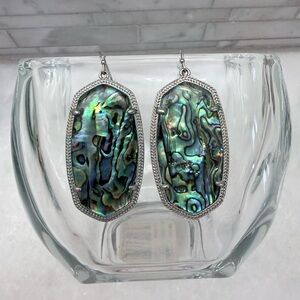 Kendra Scott Abalone Shell Earrings